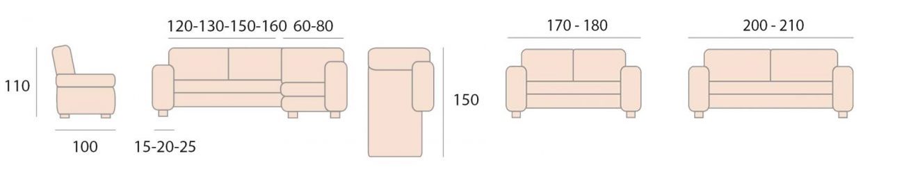 Sofa Modelo Lupo Sofa Alicante