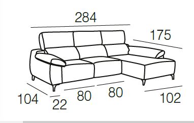 Sofá Modelo Lima Sofas Alicante