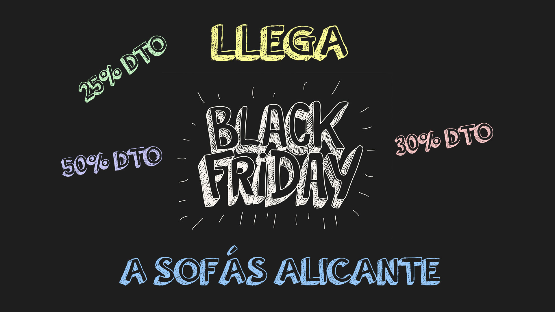 Black Friday en Sofás Alicante