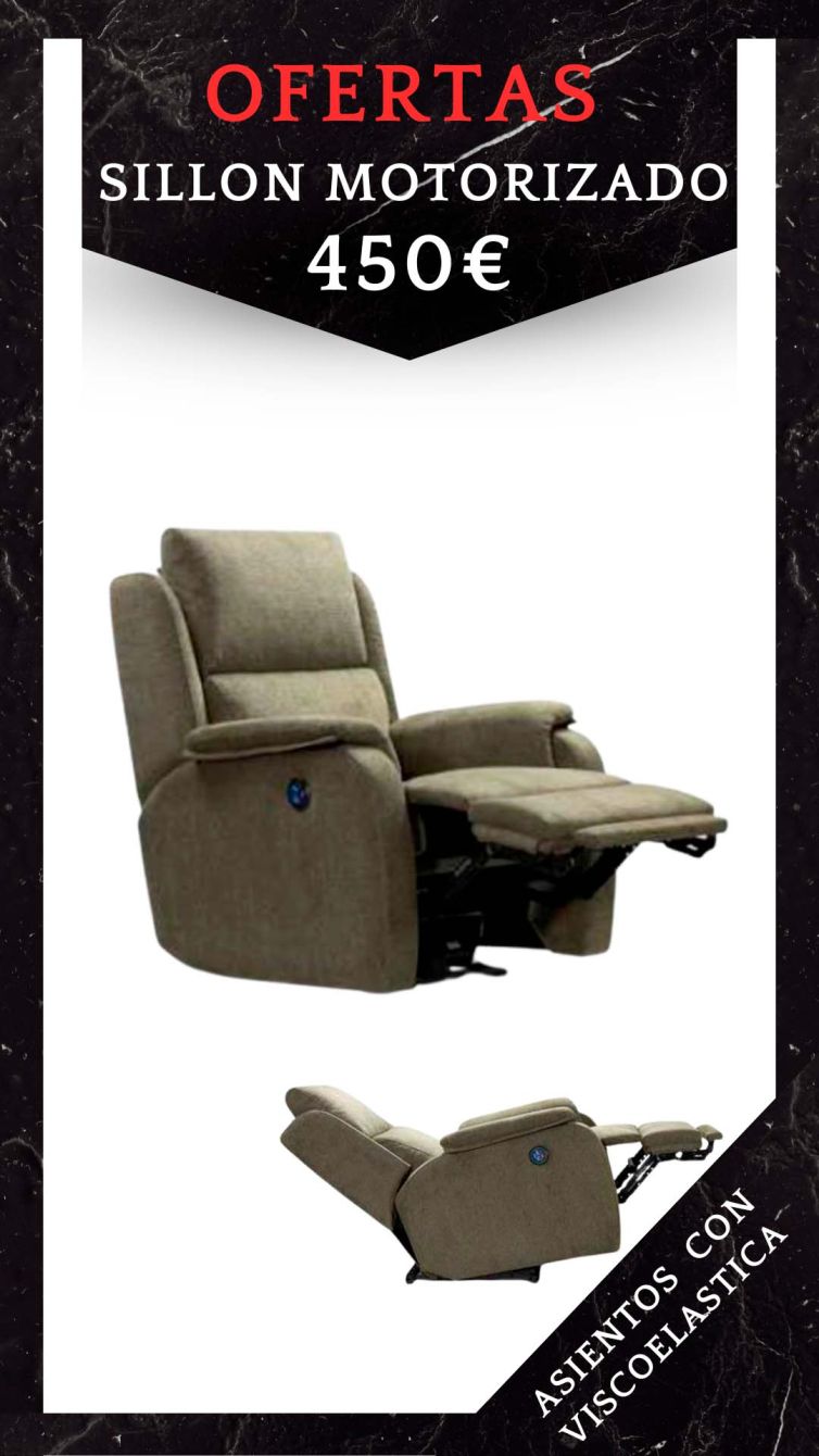 Promoción Sillón Motorizado (Oferta) [450€]