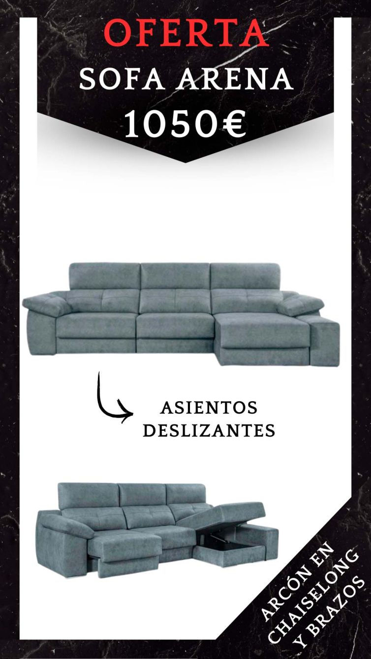 Promoción Sofá Arena (Oferta) [1050€]