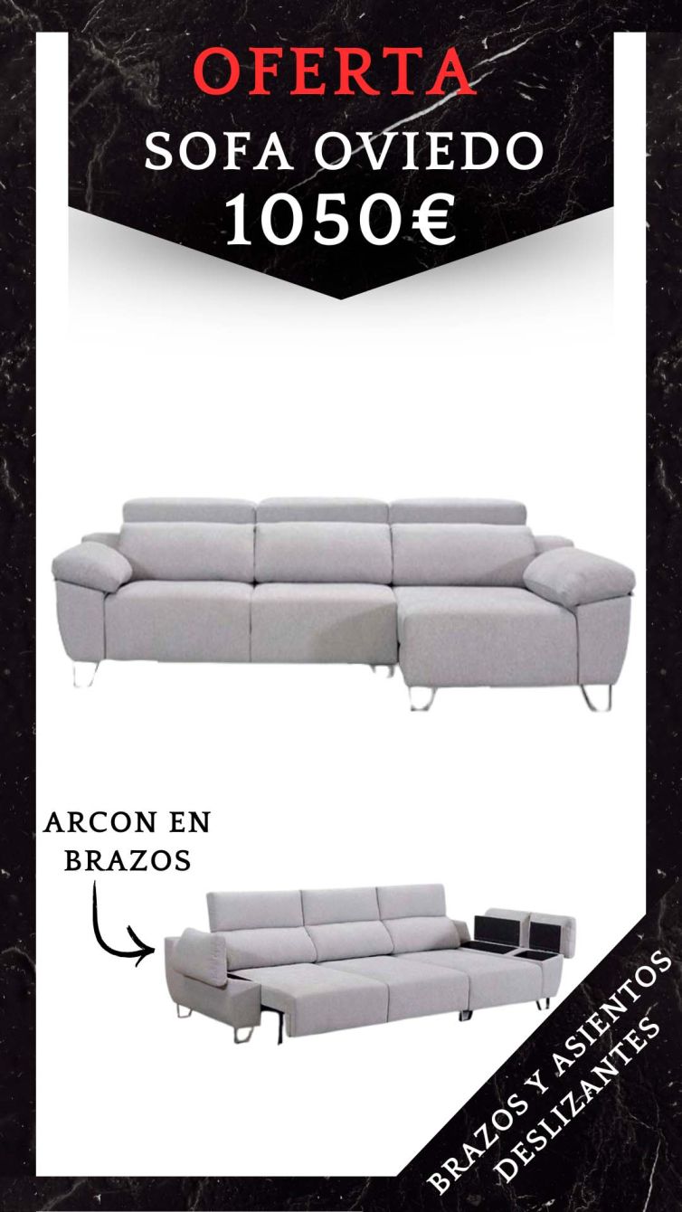 Promoción Sofá Oviedo (Oferta) [1050€]