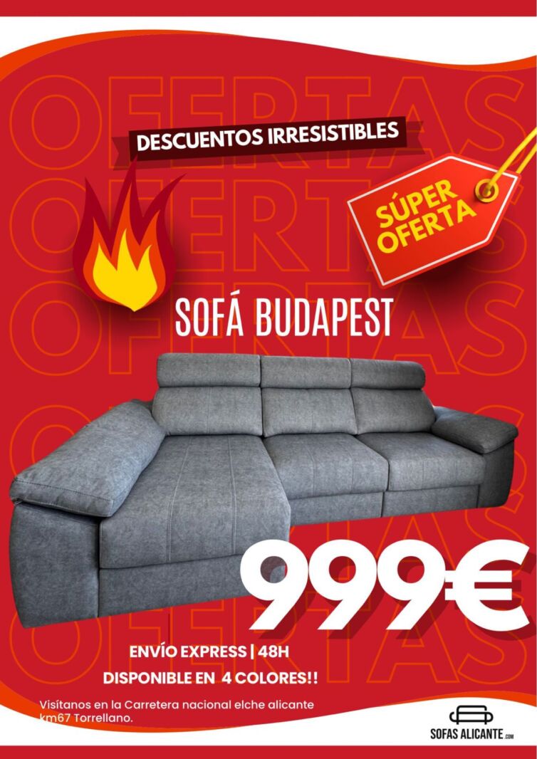 Grandes promociones en Sofás Alicante