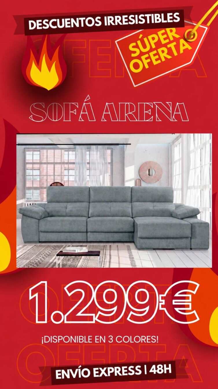 Grandes promociones en Sofás Alicante